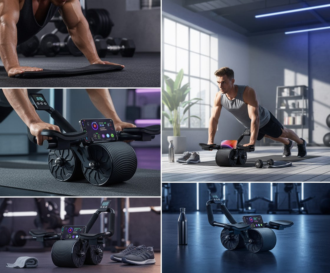 Machine à Abdominaux avec Support pour Coudes – Sculptage précis, confort total